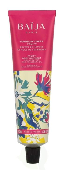 Baija Paris Baija Body Ointment 100 ml Fruity - Mango Butter And Cranberry Oil ryhmässä KAUNEUS JA TERVEYS / Ihonhoito / Kehon hoito / Vartalovoide @ TP E-commerce Nordic AB (C99849)