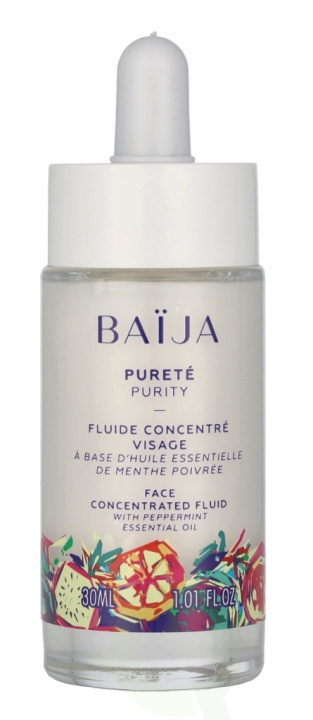 Baija Paris Baija Concentrated Face Fluid 30 ml With Peppermint Essential Oil ryhmässä KAUNEUS JA TERVEYS / Ihonhoito / Kasvot / Seerumit iholle @ TP E-commerce Nordic AB (C99857)