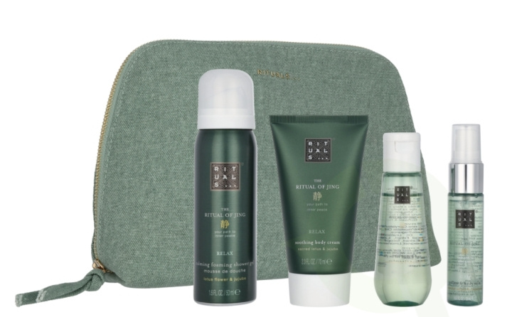 Rituals The Ritual of Jing Giftset 190 ml Body Cream 70ml/Dry Oil 50ml/Pillow & Body Mist 20ml/Foaming SG 50ml ryhmässä KAUNEUS JA TERVEYS / Lahjapakkaukset / Naisten lahjapakkaukset @ TP E-commerce Nordic AB (C99869)