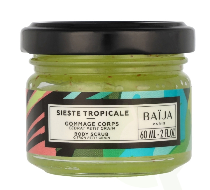 Baija Paris Baija Sieste Tropicale Body Scrub 60 ml Citron Petit Grain ryhmässä KAUNEUS JA TERVEYS / Ihonhoito / Kasvot / Kuorinta @ TP E-commerce Nordic AB (C99873)