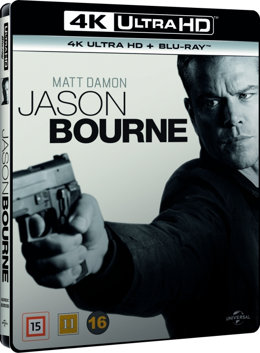 Jason Bourne (4K Blu-Ray) ryhmässä KODINELEKTRONIIKKA / Ääni & Kuva / TV & Tarvikkeet / Elokuvat / Blu-ray @ TP E-commerce Nordic AB (C99886)