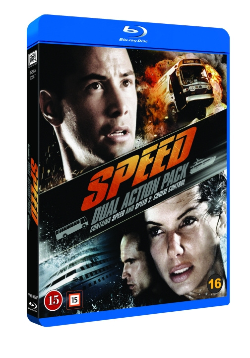 Speed 1-2 Boxset (Blu-Ray) ryhmässä KODINELEKTRONIIKKA / Ääni & Kuva / TV & Tarvikkeet / Elokuvat / Blu-ray @ TP E-commerce Nordic AB (C99897)