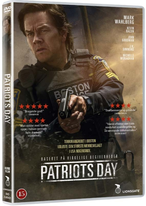 Patriots Day - DVD ryhmässä KODINELEKTRONIIKKA / Ääni & Kuva / TV & Tarvikkeet / Elokuvat / DVD @ TP E-commerce Nordic AB (C99911)