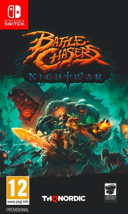 Battle Chasers: Nightwar (Switch) ryhmässä KODINELEKTRONIIKKA / Pelikonsolit & Tarvikkeet / Nintendo Switch / Pelit @ TP E-commerce Nordic AB (C99916)