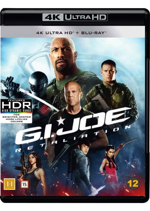 G.I. Joe: Retaliation (4K Blu-Ray) ryhmässä KODINELEKTRONIIKKA / Ääni & Kuva / TV & Tarvikkeet / Elokuvat / Blu-ray @ TP E-commerce Nordic AB (C99941)