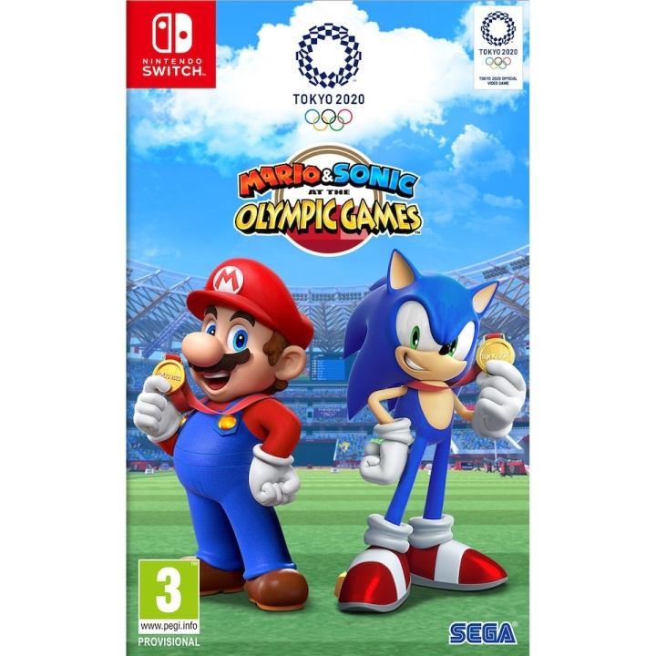 Nintendo Mario & Sonic Tokion olympialaisissa 2020 ryhmässä KODINELEKTRONIIKKA / Pelikonsolit & Tarvikkeet / Nintendo Switch / Pelit @ TP E-commerce Nordic AB (C99954)