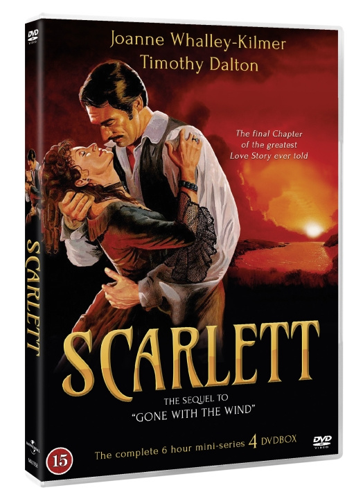 Scarlett - 4 DVD box Mini series - Sequel to Gone with the wind - 30 Years anniversary edition ryhmässä KODINELEKTRONIIKKA / Ääni & Kuva / TV & Tarvikkeet / Elokuvat / DVD @ TP E-commerce Nordic AB (C99970)