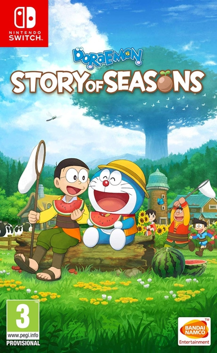 Namco Bandai Doraemon: Demonora: Story of Seasons ryhmässä KODINELEKTRONIIKKA / Pelikonsolit & Tarvikkeet / Nintendo Switch / Pelit @ TP E-commerce Nordic AB (C99976)