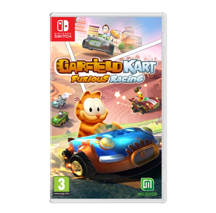 Garfield Kart Furious Racing (Switch) ryhmässä KODINELEKTRONIIKKA / Pelikonsolit & Tarvikkeet / Nintendo Switch / Pelit @ TP E-commerce Nordic AB (C99982)