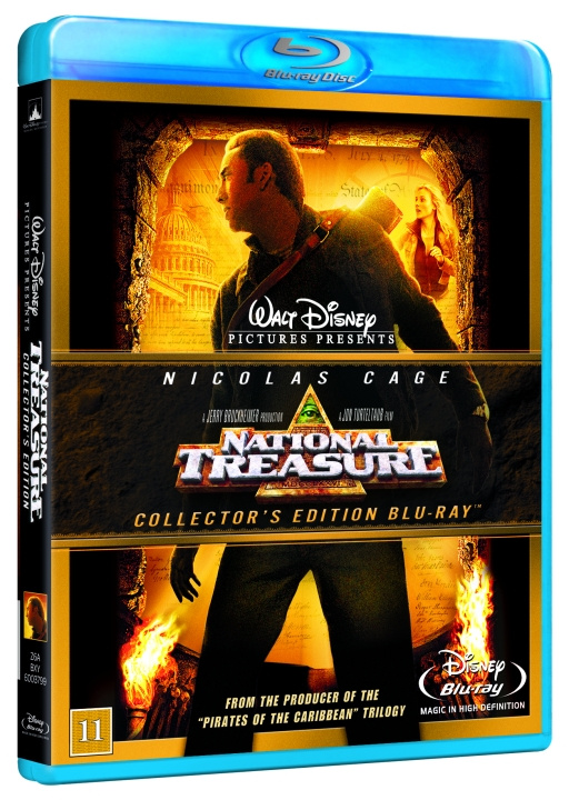 National Treasure - Blu Ray ryhmässä KODINELEKTRONIIKKA / Ääni & Kuva / TV & Tarvikkeet / Elokuvat / Blu-ray @ TP E-commerce Nordic AB (C99991)