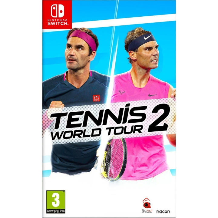 Tennis World Tour 2 (Switch) ryhmässä KODINELEKTRONIIKKA / Pelikonsolit & Tarvikkeet / Nintendo Switch / Pelit @ TP E-commerce Nordic AB (D00020)