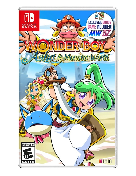 Wonder Boy Universe: Asha in Monster World (Switch) ryhmässä KODINELEKTRONIIKKA / Pelikonsolit & Tarvikkeet / Nintendo Switch / Pelit @ TP E-commerce Nordic AB (D00058)