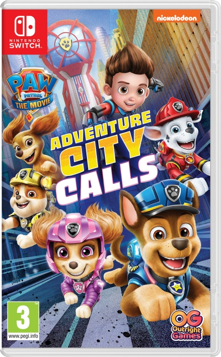 PAW Patrol The Movie Adventure City Calls (Switch) ryhmässä KODINELEKTRONIIKKA / Pelikonsolit & Tarvikkeet / Nintendo Switch / Pelit @ TP E-commerce Nordic AB (D00064)