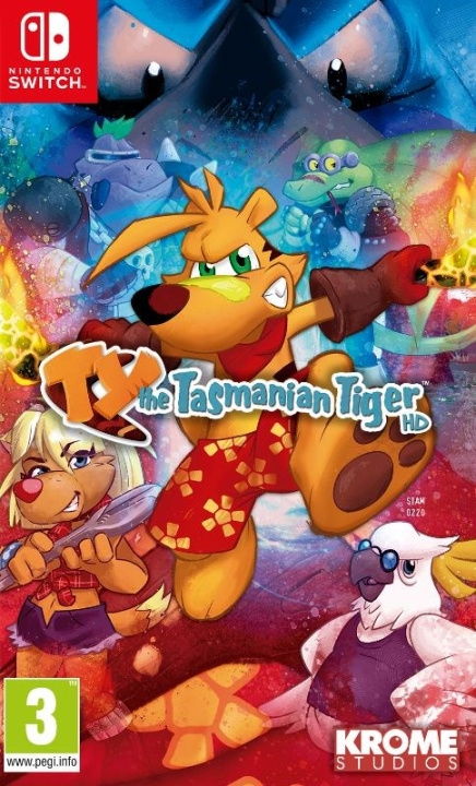 TY The Tasmania Tiger HD (Switch) ryhmässä KODINELEKTRONIIKKA / Pelikonsolit & Tarvikkeet / Nintendo Switch / Pelit @ TP E-commerce Nordic AB (D00066)