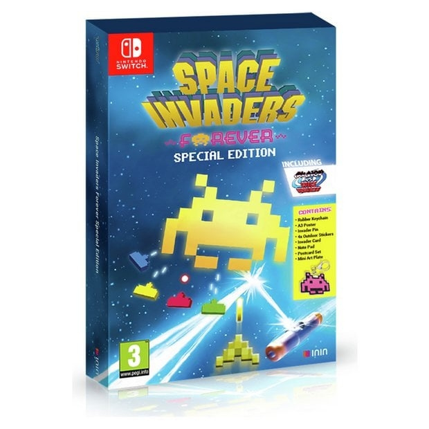 Space Invaders Forever (Special Edition) (Switch) ryhmässä KODINELEKTRONIIKKA / Pelikonsolit & Tarvikkeet / Nintendo Switch / Pelit @ TP E-commerce Nordic AB (D00087)