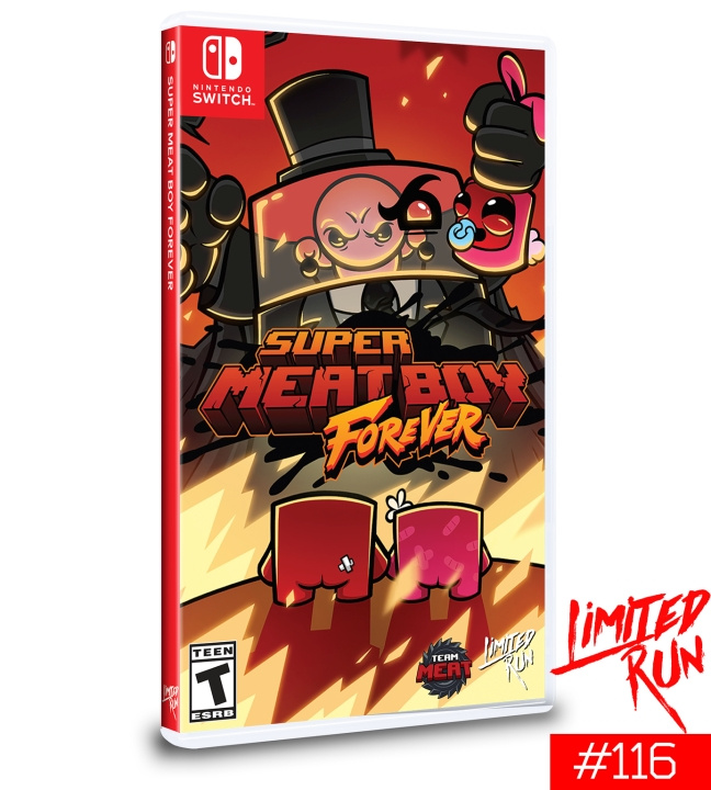 Limited Run Super Meat Boy Forever (Limited Run #116) (Tuonti) ryhmässä KODINELEKTRONIIKKA / Pelikonsolit & Tarvikkeet / Nintendo Switch / Pelit @ TP E-commerce Nordic AB (D00112)