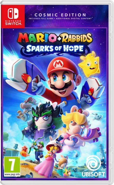 Mario + Rabbids: Sparks of Hope (Cosmic Edition) (Switch) ryhmässä KODINELEKTRONIIKKA / Pelikonsolit & Tarvikkeet / Nintendo Switch / Pelit @ TP E-commerce Nordic AB (D00116)