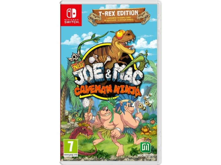 New Joe & Mac: Caveman Ninja (Limited Edition) (Switch) ryhmässä KODINELEKTRONIIKKA / Pelikonsolit & Tarvikkeet / Nintendo Switch / Pelit @ TP E-commerce Nordic AB (D00135)