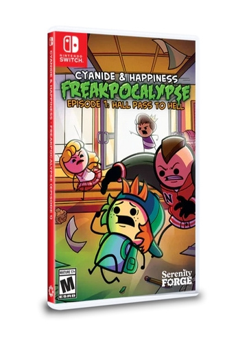 Limited Run Cyanide & Happiness Freakpocalypse - Episode 1: Hall Pass To Hell (Limited Run) (Import) (Tuonti) ryhmässä KODINELEKTRONIIKKA / Pelikonsolit & Tarvikkeet / Nintendo Switch / Pelit @ TP E-commerce Nordic AB (D00136)