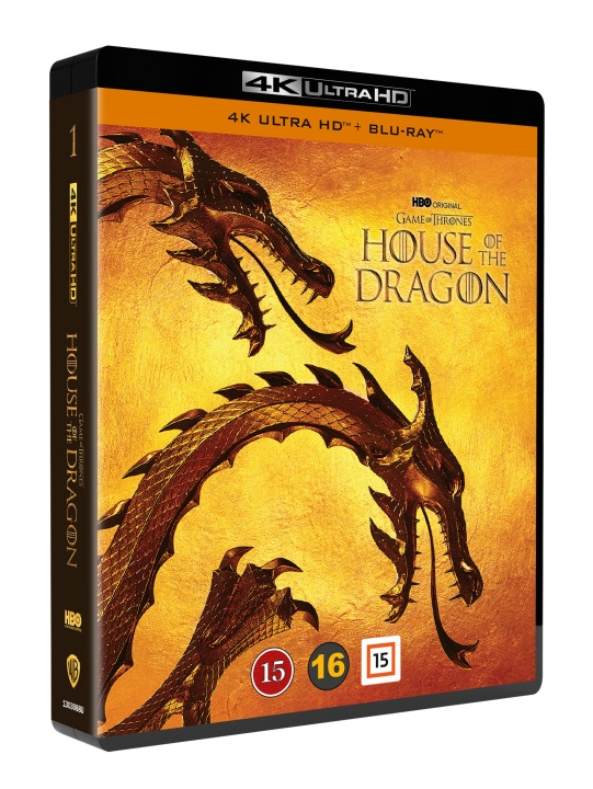 Game of Thrones House of The Dragon ryhmässä KODINELEKTRONIIKKA / Ääni & Kuva / TV & Tarvikkeet / Elokuvat / Blu-ray @ TP E-commerce Nordic AB (D00140)