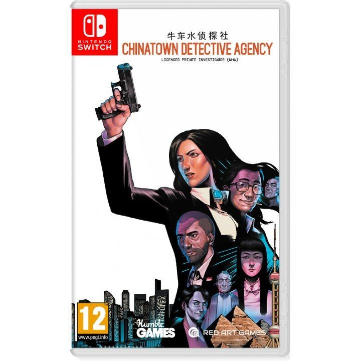 Red Art Games Chinatownin etsivätoimisto ryhmässä KODINELEKTRONIIKKA / Pelikonsolit & Tarvikkeet / Nintendo Switch / Pelit @ TP E-commerce Nordic AB (D00178)