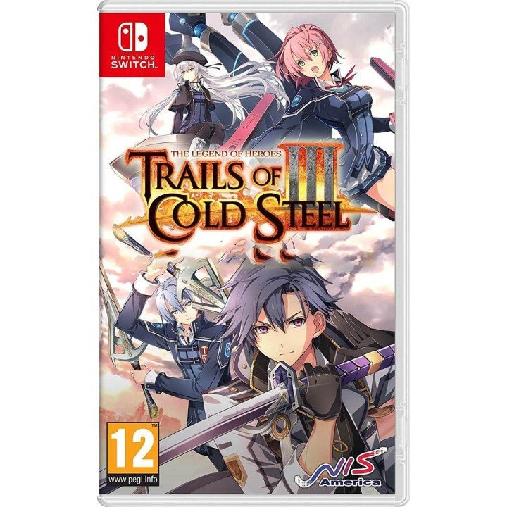 NIS America Legend of Heroes: Trails of Cold Steel III (Legend of Heroes: Kylmän teräksen polut III) ryhmässä KODINELEKTRONIIKKA / Pelikonsolit & Tarvikkeet / Nintendo Switch / Pelit @ TP E-commerce Nordic AB (D00180)