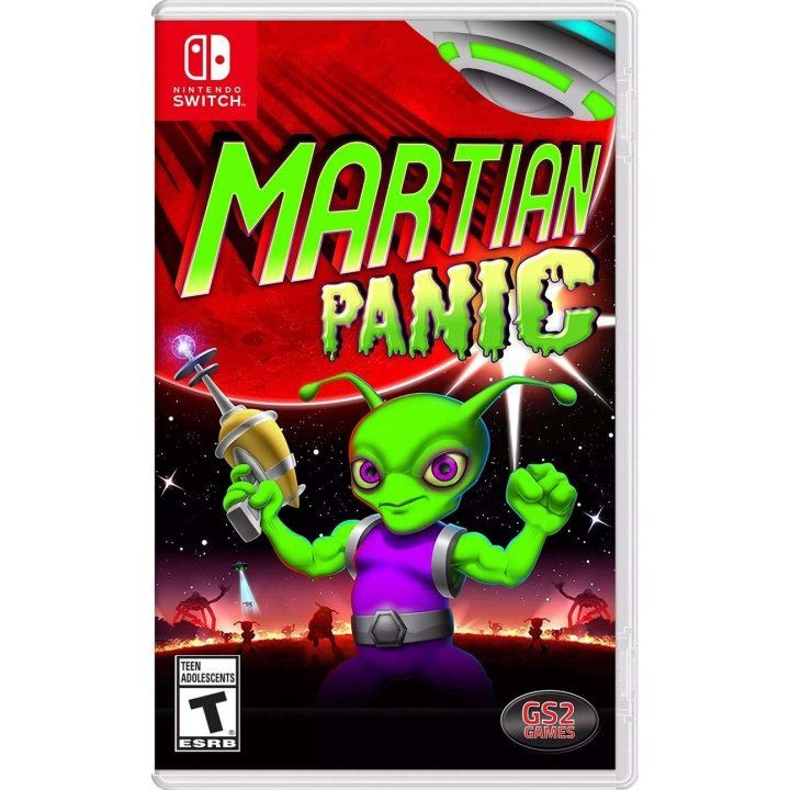 Martian Panic (Import) (Switch) ryhmässä KODINELEKTRONIIKKA / Pelikonsolit & Tarvikkeet / Nintendo Switch / Pelit @ TP E-commerce Nordic AB (D00188)