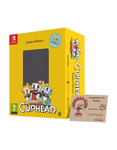 Cuphead - Limited Edition (Switch) ryhmässä KODINELEKTRONIIKKA / Pelikonsolit & Tarvikkeet / Nintendo Switch / Pelit @ TP E-commerce Nordic AB (D00202)