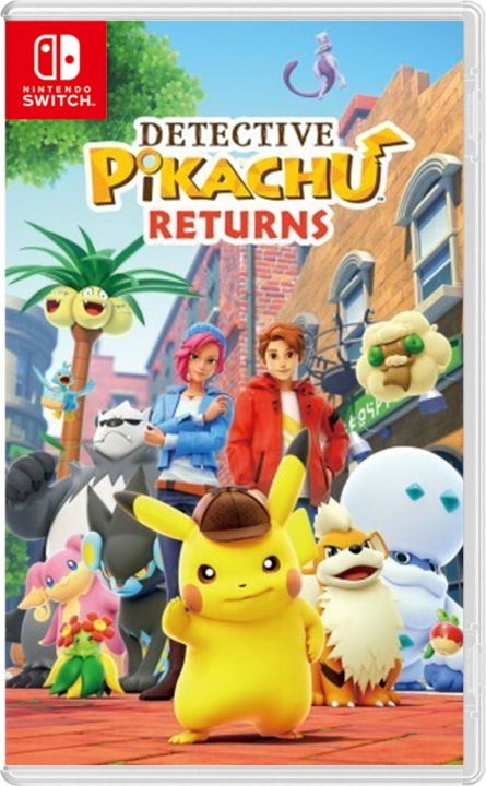 Detective Pikachu Returns (Switch) ryhmässä KODINELEKTRONIIKKA / Pelikonsolit & Tarvikkeet / Nintendo Switch / Pelit @ TP E-commerce Nordic AB (D00222)