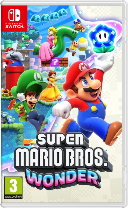 Super Mario Bros. Wonder (Switch) ryhmässä KODINELEKTRONIIKKA / Pelikonsolit & Tarvikkeet / Nintendo Switch / Pelit @ TP E-commerce Nordic AB (D00223)