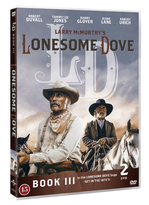 Lonesome dove (Mini series – 2 DVD box - book III) ryhmässä KODINELEKTRONIIKKA / Ääni & Kuva / TV & Tarvikkeet / Elokuvat / DVD @ TP E-commerce Nordic AB (D00229)