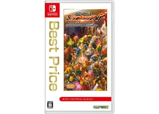 Capcom: Belt Action Collection (tuonti) ryhmässä KODINELEKTRONIIKKA / Pelikonsolit & Tarvikkeet / Nintendo Switch / Pelit @ TP E-commerce Nordic AB (D00232)