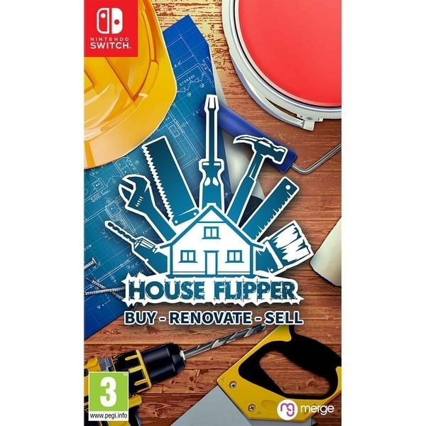 House Flipper (Switch) ryhmässä KODINELEKTRONIIKKA / Pelikonsolit & Tarvikkeet / Nintendo Switch / Pelit @ TP E-commerce Nordic AB (D00326)