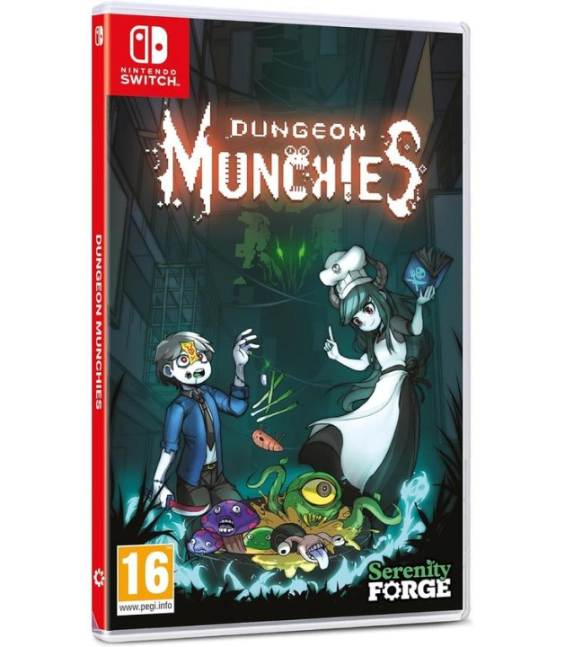 Dungeon Munchies (Switch) ryhmässä KODINELEKTRONIIKKA / Pelikonsolit & Tarvikkeet / Nintendo Switch / Pelit @ TP E-commerce Nordic AB (D00327)