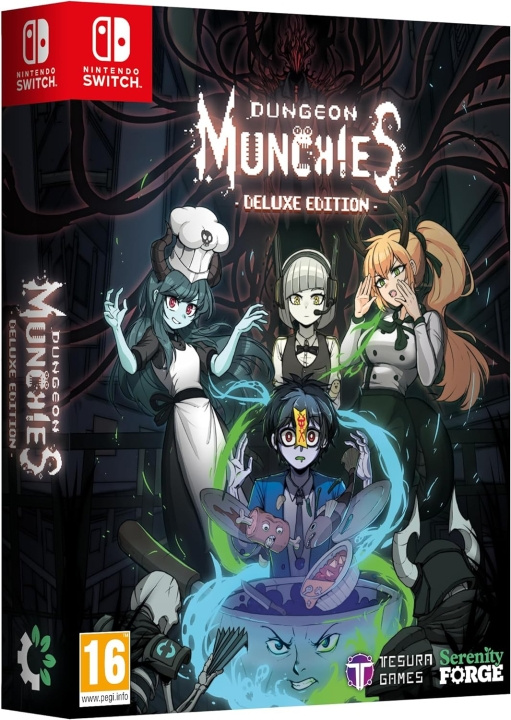 Dungeon Munchies (Deluxe Edition) (Switch) ryhmässä KODINELEKTRONIIKKA / Pelikonsolit & Tarvikkeet / Nintendo Switch / Pelit @ TP E-commerce Nordic AB (D00328)