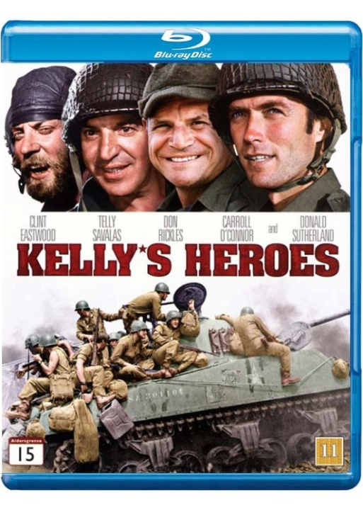 Kelly\'s Helte - Kelly´s Heroes ryhmässä KODINELEKTRONIIKKA / Ääni & Kuva / TV & Tarvikkeet / Elokuvat / Blu-ray @ TP E-commerce Nordic AB (D00335)