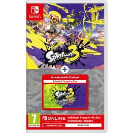 Splatoon 3 + Expand Pass + 3 Months NSO (Switch) ryhmässä KODINELEKTRONIIKKA / Pelikonsolit & Tarvikkeet / Nintendo Switch / Pelit @ TP E-commerce Nordic AB (D00362)