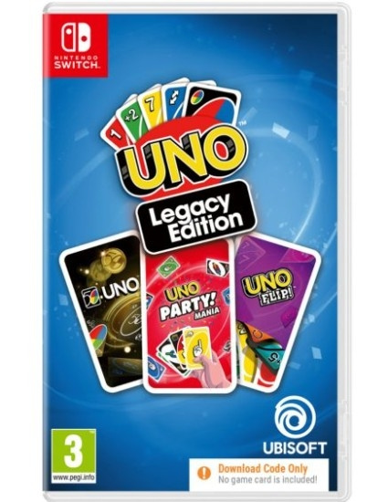 UNO LEGACY EDITION (CIAB) (Switch) ryhmässä KODINELEKTRONIIKKA / Pelikonsolit & Tarvikkeet / Nintendo Switch / Pelit @ TP E-commerce Nordic AB (D00363)