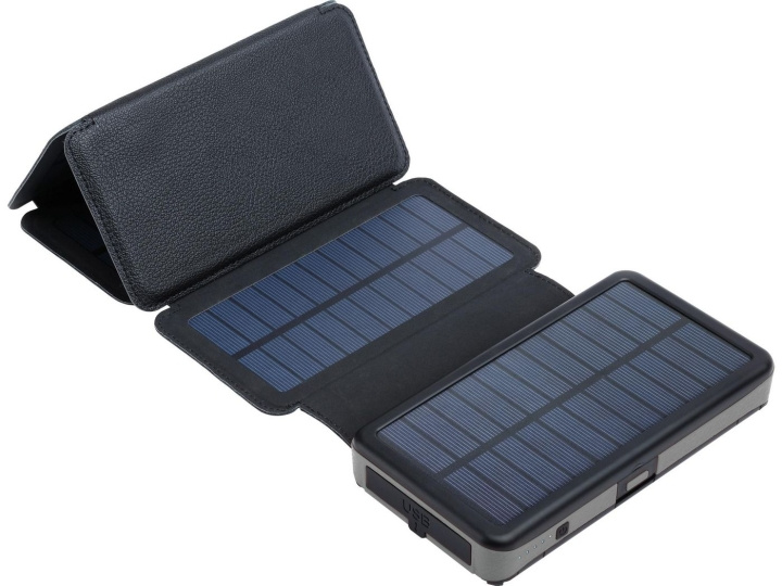 Sandberg Solar 6-paneeli Powerbank 20000mAh ryhmässä ÄLYPUHELIMET JA TABLETIT / Laturit & Kaapelit / Powerbanks @ TP E-commerce Nordic AB (D00429)