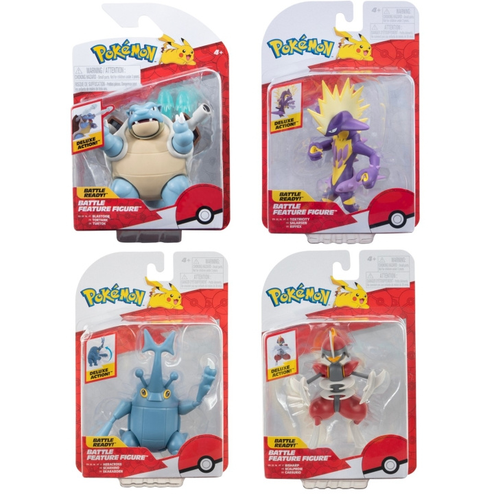 Pokémon Taisteluominaisuus hahmo Ass. (95135-18) ryhmässä LELUT, TUOTTEET LAPSILLE JA VAUVOILLE / Leikkikalut, Askartelu &Pelit / Figuurit, miniatyyrit ja tarvikkeet @ TP E-commerce Nordic AB (D00434)