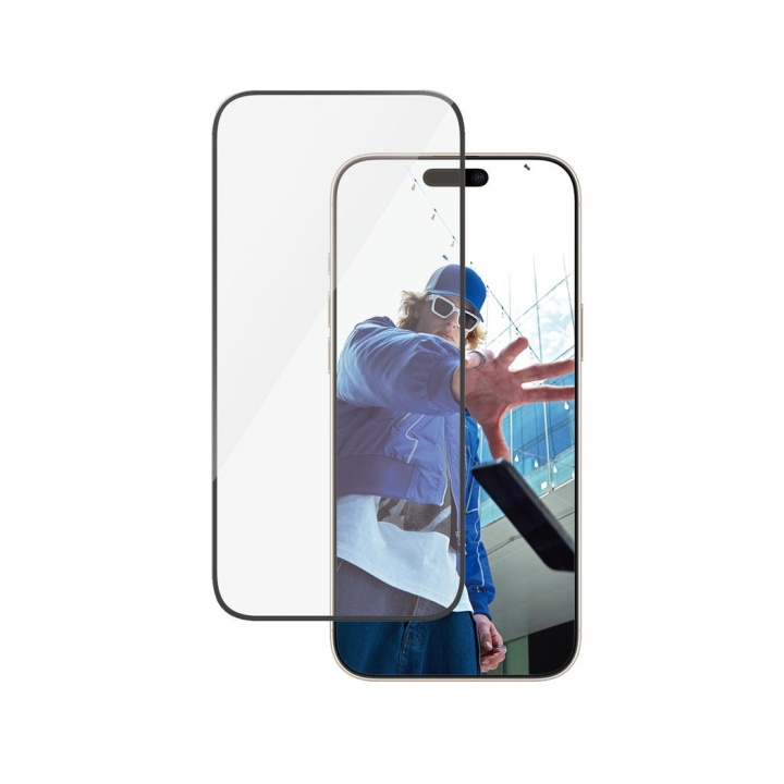 PanzerGlass Näytön suojaus - iPhone 16 Pro Max - erittäin leveä istuvuus ryhmässä ÄLYPUHELIMET JA TABLETIT / Puhelimen suojakotelo / Apple / iPhone 16 @ TP E-commerce Nordic AB (D00471)