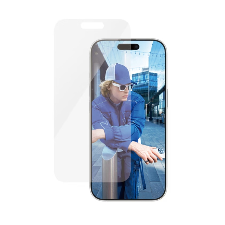 PanzerGlass Näytönsuoja - iPhone 16 Pro - Classic Fit ryhmässä ÄLYPUHELIMET JA TABLETIT / Puhelimen suojakotelo / Apple / iPhone 16 @ TP E-commerce Nordic AB (D00490)