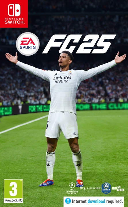 EA Sports FC 25 (Nordic) (Switch) ryhmässä KODINELEKTRONIIKKA / Pelikonsolit & Tarvikkeet / Nintendo Switch / Pelit @ TP E-commerce Nordic AB (D00533)