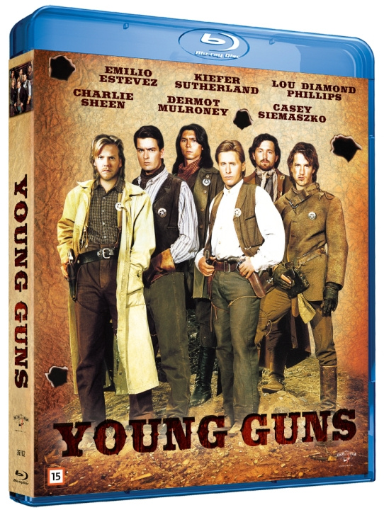 YOUNG GUNS BD ryhmässä KODINELEKTRONIIKKA / Ääni & Kuva / TV & Tarvikkeet / Elokuvat / Blu-ray @ TP E-commerce Nordic AB (D00565)