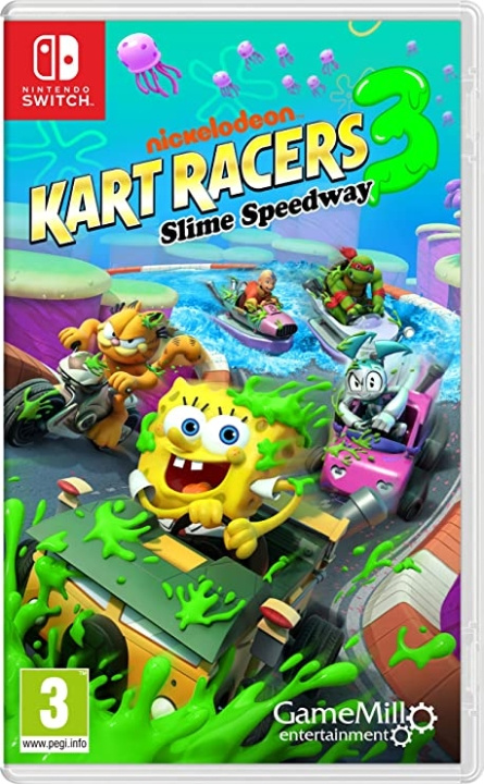 Nickelodeon Kart Racers 3: Slime Speedway (Switch) ryhmässä KODINELEKTRONIIKKA / Pelikonsolit & Tarvikkeet / Nintendo Switch / Pelit @ TP E-commerce Nordic AB (D00575)