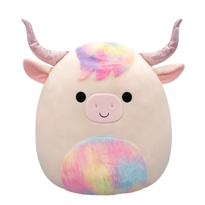 Squishmallows 40 cm P20 Dagnus Highland lehmä (206542) ryhmässä LELUT, TUOTTEET LAPSILLE JA VAUVOILLE / Lelut vauvoille (0-3v) / Pehmolelut @ TP E-commerce Nordic AB (D00583)