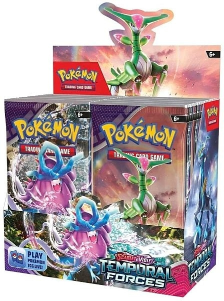 Pokémon SV5 Temporal Forces Booster Box 36kpl (POK85639) ryhmässä LELUT, TUOTTEET LAPSILLE JA VAUVOILLE / Peli / Korttipeli @ TP E-commerce Nordic AB (D00602)