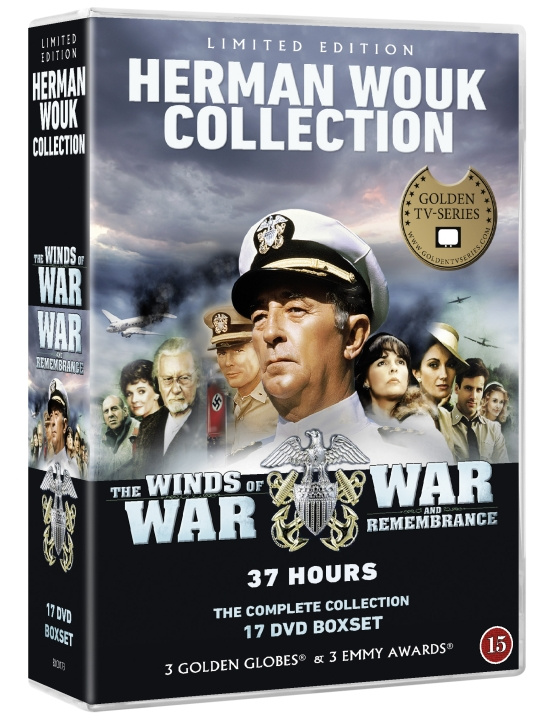 HERMAN WOUK COLLECTION The Winds of War + War & Remembrance Limited Edition ryhmässä KODINELEKTRONIIKKA / Ääni & Kuva / TV & Tarvikkeet / Elokuvat / DVD @ TP E-commerce Nordic AB (D00610)