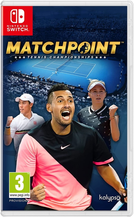 Matchpoint: Tennis Championships - Legends Edition (Switch) ryhmässä KODINELEKTRONIIKKA / Pelikonsolit & Tarvikkeet / Nintendo Switch / Pelit @ TP E-commerce Nordic AB (D00620)