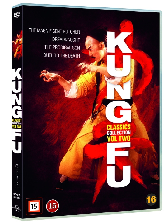 Kung-Fu Classics Collection Vol 2 - DVD ryhmässä KODINELEKTRONIIKKA / Ääni & Kuva / TV & Tarvikkeet / Elokuvat / DVD @ TP E-commerce Nordic AB (D00663)